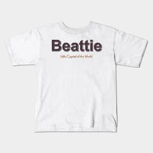 Beattie Grunge Text Kids T-Shirt